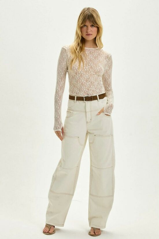 Imagem de Calça Tassia Off White Le Blog